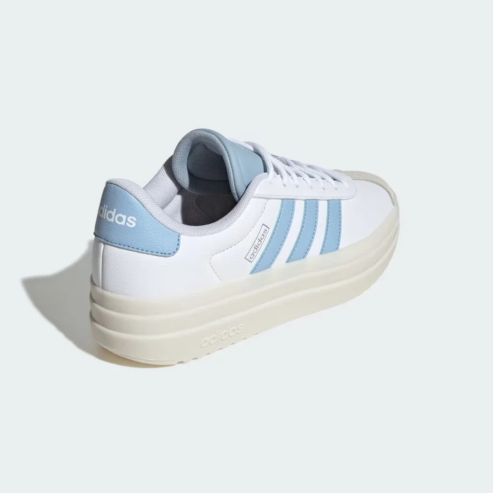 Adidas VL Court Bold JI1794 Sneakers Women's 9.5 B White Platform Shoes MEW1653